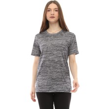 Ghassy Co. Kadın Nem Emici Aktif Gym Fitness Koşu Performans Outdoor Spor Tshirt