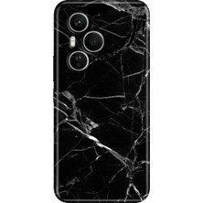 Nurdic Huawei Honor 400 Pro Kılıf Renkli Silikon Baskılı Tpu Mermer Siyah