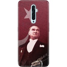Nurdic Oppo Reno 2z Uyumlu Kılıf Silikon Desenli Resimli Kapak M.k Atatürk