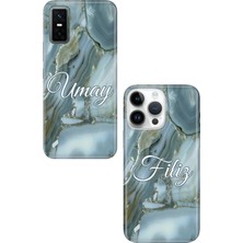 Nurdic Huawei P Smart 2018 2019 2021 Kılıf Kişiye Özel Isim Yazılı Silikon CODE005