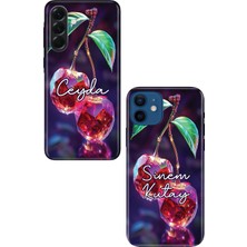 Nurdic Samsung Galaxy A53 A54 A55 A56 A72 A73 A74 Kılıf Kişiye Özel Isim Yazılı Silikon VIP-119