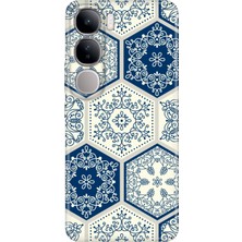 Nurdic Vivo V40 Lite Kılıf V40 Lite Desenli Tpu Silikon Seramik