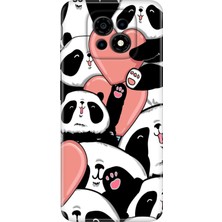 Nurdic Casper Via M30 Kılıf Telefon Kılıfı VIAM30 Baskılı Sevimli Panda