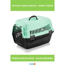 Letsii Renkli Hava Alma Özellikli Taşıma Çantası Küçük Irk Köpekler ve Kediler Için