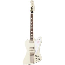 Epiphone 1963 Firebird V Elektro Gitar (Polaris White)