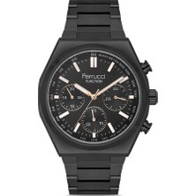 Ferrucci FER.03610M.04 Çelik Kordon Erkek Kol Saati