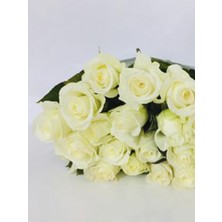 Beyaz Kesme Gül 40CM-60CM