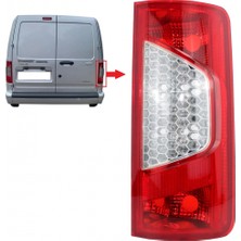 Mars Citroen Berlingo 2019 / Fiat Doblo Combi 2023 / Opel Combo Life 2019 / Toyota Proace City 2021 Sağ Duysuz Stop Lambası Oem No (9819649280SU001B0488)