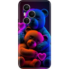Nurdic Honor 400 Pro Huawei Kılıf Tema Trendy Silikon Baskılı Bear Love