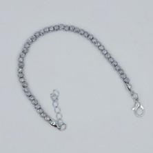 Bezenist Gümüş Kaplama Dorika Bileklik