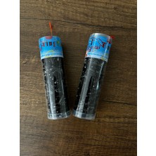 Gülümse Gel 2 Kutu Tüp Içinde Siyah Saç Örgü Lastiği Perma Ince Lastik Toka