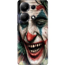 Nurdic Xiaomi Redmi Note 13 Pro 4g Uyumlu Kılıf Resimli Desenli Silikon Joker Draw
