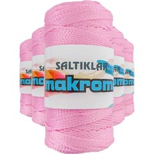 Venüs Shopping 5 Adet Polyester Makrome Ipi 1545 Pembe 100 gr