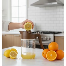 Berina Home Büyük Boy Cam Limon Sıkacağı - 660 cc - Yerli Üretim - Sağlıklı