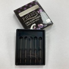 Firdevs 5'li Eşarp Şal Iğnesi Siyah