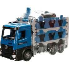 Bamtebi Maxx Wheels Sürtmeli Taşıyıcı Kamyon Fırlatıcılı Araçlı Açılıp Kapanabilen Taşıyıcı Tır