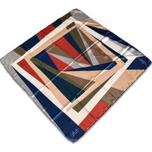 Az Hatalı Polyester La Boutique Renkli Karma Desen Eşarp 32568