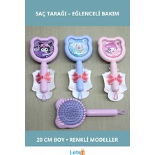 Letsii Kuromi, My Melody ve Cinnamon Karakterli Renkli Saç Tarağı 20 cm