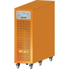 Datatek Makelsan Boxer S 10KVA 3f/3f (20X9AH) Pf;0,9 RS-232 6/12DK Onlıne Ups (Trıfaze )
