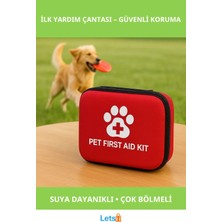 Letsii Evcil Hayvan Lüks Taşınabilir Ilk Yardım ve Ihtiyaç Çantası