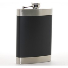 Datatek Paslanmaz Çelik Tekli 9 Oz Matara Siyah Renk