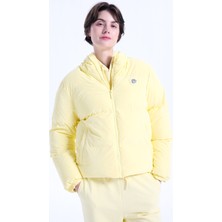 Discovery Expedition D5WL-MNT3581 Sarı Düz Kadın Mont