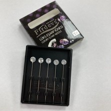 Firdevs 5'li Eşarp Şal Iğnesi Kristal