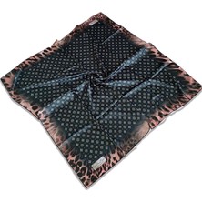 Az Hatalı Polyester La Boutique Siyah Karma Desen Eşarp 32620