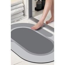Gampus Banyo Paspası Süper Su Emici Kaymaz Taban Paspas (57 x 38 Cm)
