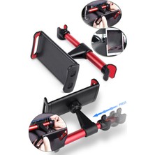 Gampus Araç Içi Koltuk Arkası Telefon Tablet Stand Koltuk Arkası Metal Stand Kaliteli Sarsılmaz Tabletstand