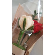 Badem Hediyecilik Çiçek Buketi – El Yapımı Hediyelik Aranjman