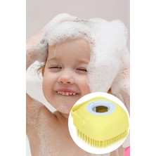 Gampus Çok Amaçlı Silikon Lif Hazneli Kese Banyo Duş Silikon Temizleme