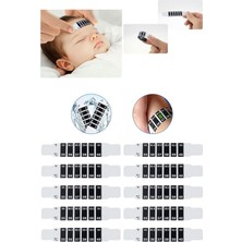 Gampus Pratik Tek Kullanımlık Ateş Ölçme Aleti Şerit Ateş Ölçer Bebek Çocuk Yetişkin Ateş Ölçer 2 Adet