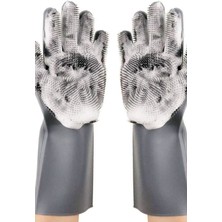 Gampus Pratik Bulaşık Yıkama Eldiveni Tırtıklı