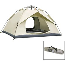 Venüs Shopping Krem - Çift Astarlı Otomatik Kamp Çadır 200X200X135CM AC-6635 (4887)