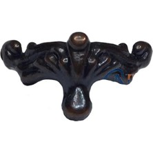 AyrStore Köşe Etekli Sandık Ayağı, Kutu Ayak 1,5 cm - Eskitme, 100 Adet