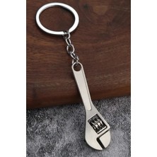 Gampus Mini Şirin Fonksiyonel Ingiliz Anahtarı Şeklinde Anahtarlık Ingiliz Anahtarı Metal Anahatarlık