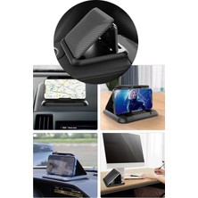 Gampus Karbon Fiber Araç Içi Telefon Tutucu Evrensel Cep Telefonu Tutucu Hapseden