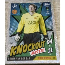 Topps Knockout Master Edwın Van Der Sar