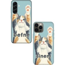 Nurdic Realme 8 C11 C53 C55 C61 C65 10 11 12 Lite Pro Kılıf Kişiye Özel Isim Yazılı Silikon ÇIZIM-110