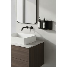 Grandmix Banyo & Mutfak Metal Sıvı Sabunluk Düzenleyici Raf