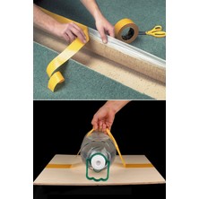 Gampus Geniş 10 Metre * 5 cm Çift Taraflı Süper Güçlü Yapışkan Yapıştırıcı Bant Isıya Dayanıklı