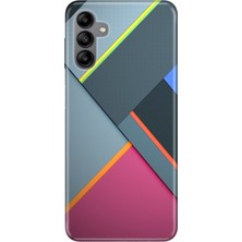 Nurdic Samsung Galaxy A04S Kılıf Silikon Moderna Desenli 6d Renkler