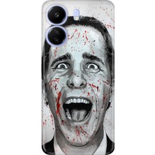 Nurdic Xiaomi Poco C65 Uyumlu Kılıf Desenli Baskılı Silikon American Psycho