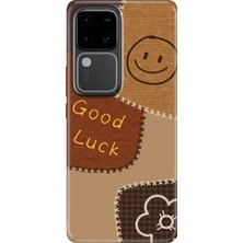 Nurdic Vivo V30 Uyumlu Kılıf Resimli Desenli Silikon Arka Kapak Good Luck