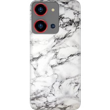 Nurdic Reeder S19 Max Pro S Zoom Kılıf Resimli Baskılı Nano Silikon Banyo Mermer