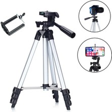 Gampus 105 cm Telefon Kamera Tutucu Tripod Katlanabilir Ayak Ahtapot Fotoğraf Video (Telefon Tutuculu)