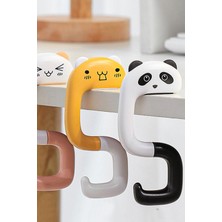 Gampus Sevimli Hayvan Figürlü Katlanabilir Kanca Askı Şirin Askılık 1 Adet