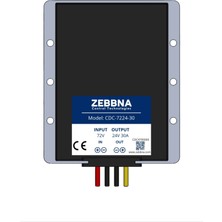 Zebbna CDC-7224-30 DC/DC Dönüştürücü 72V-24V 30A 720W