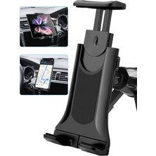 Gampus Vantuzlu Araç Içi Tablet Tutucu Stand Dayanıklı Sarsılmaz Yeni Nesil Tablet Standı Araç Masa Üstü